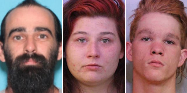 Jackson, left, was charged with two counts of first-degree murder in the deaths of the Clines. Nichols and Waters helped him bury their bodies in the swamp, the sheriff's office said.