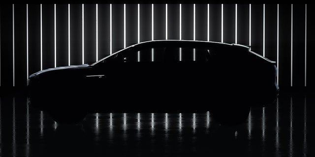 Cadillac has teased the shape of the Lyriq SUV.