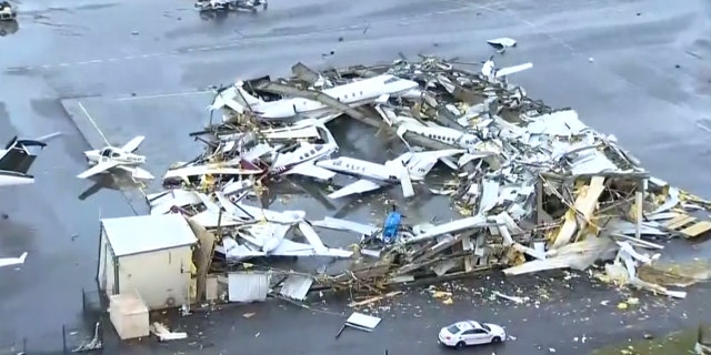 John C. Tune Airport, Nashville International's sister airport in West Nashville, “sustained significant damage due to severe weather.