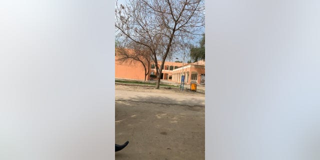 A public school converted into a quarantine facility in Punjab, which currently has the highest number of coronavirus patients