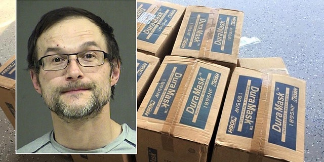 Vladislav V. Drozdek, 42, was arrested after thousands of N95 respirator masks were stolen in Portland, Ore. earlier this month, according to police.