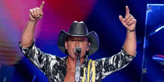 Tim McGraw performs onstage during the 2019 iHeartCountry Festival in Austin, Texas in 2019. 