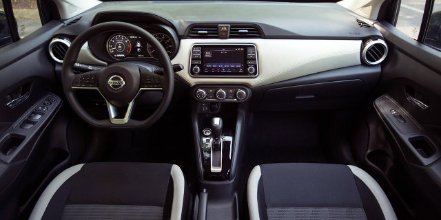 The Versa offers the same level of tech as the Sentra.