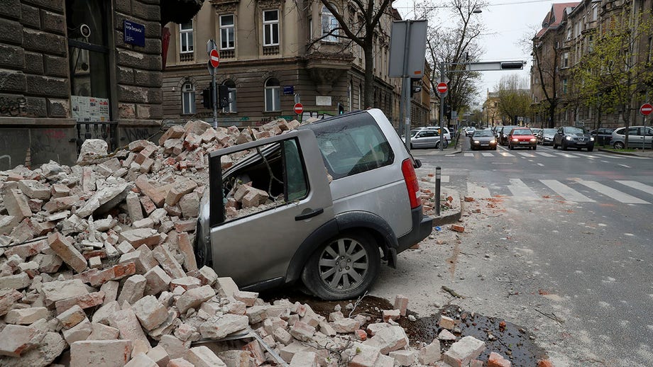 Croatia earthquake shakes capital Zagreb, damaging buildings