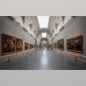 View of an empty gallery at El Prado Museum in Madrid, Spain, Mar. 12, 2020.