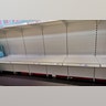 Empty shelves are pictured at a store?in this picture obtained by Reuters from social media,?in Lurgan, Northern Ireland, Mar. 12, 2020