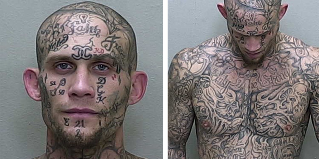 Heavily tattooed Florida man charged in sex assault allegedly abducted, drugged, beat victim in camper