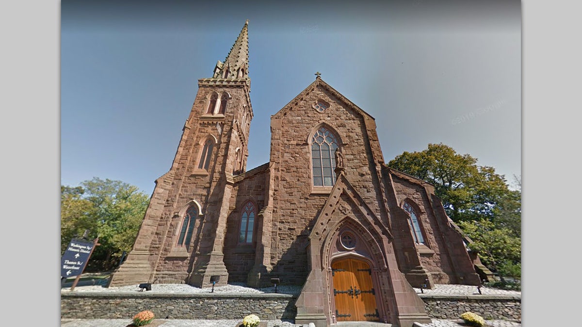 St. Mary's Catholic Church in Newport, Rhode Island. <br>
​​