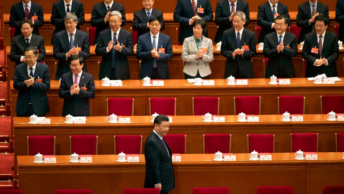 Chinese Communist Party Congress applauds Xi Jinping