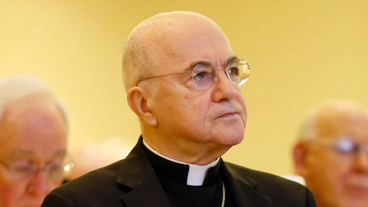 Archbishop Carlo Maria Vigano is calling on fellow clergy to perform a mass exorcism on Holy Saturday amid the coronavirus.