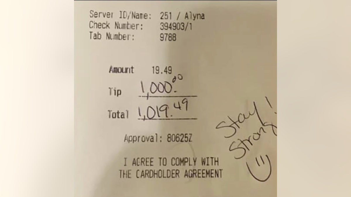 “It was like we weren’t closed for regular business," the owner said of the restaurant's lively atmosphere after staff learned of the generous tip.