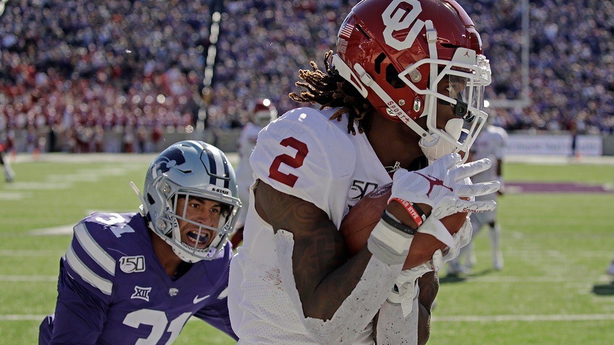 The Dallas Cowboys took CeeDee Lamb with the No. 17 pick. (AP Photo/Charlie Riedel, File)