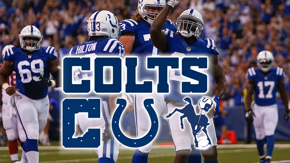 colts new helmet logo