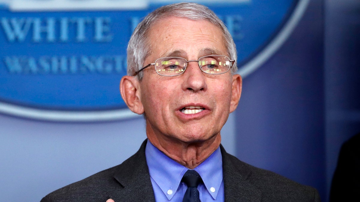 Dr. Anthony Fauci, the director of the National Institute of Allergy and Infectious Diseases.