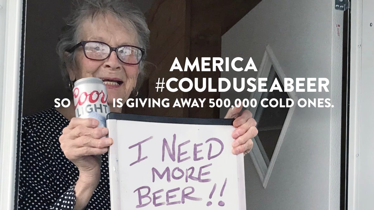 The beer brand has expanded its “Made to Chill” campaign, which launched last year, to roll out $1 million worth of beer.