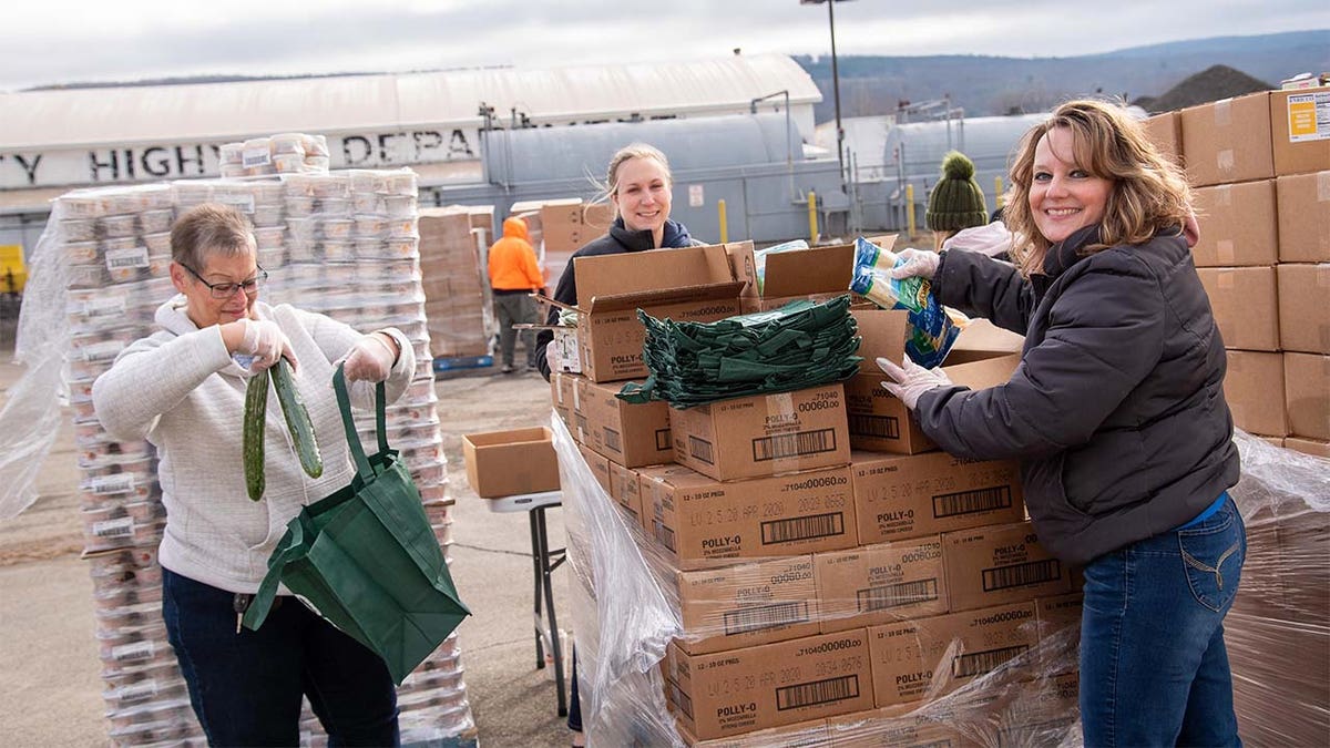 food bank during pandemic