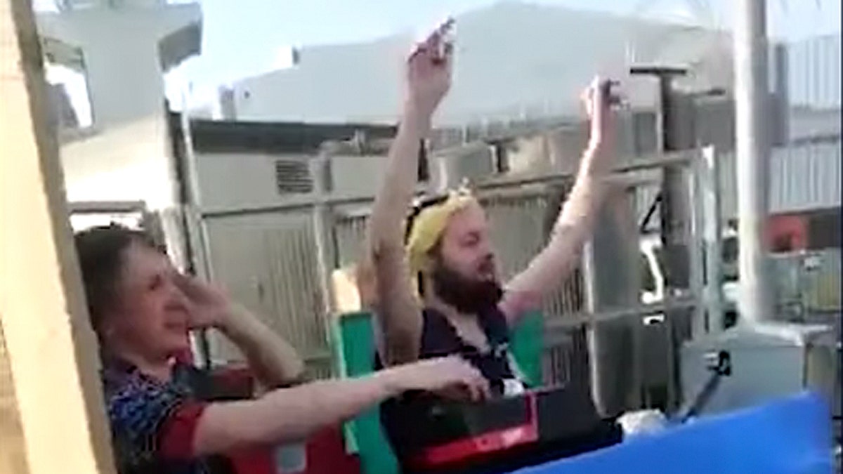 Video shared by Forces Compare showed HMS Trenchant sailors partying dockside.