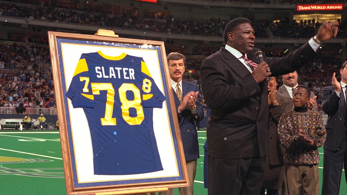 Hall of Famer Jackie Slater weighs two of the greatest RBs in NFL