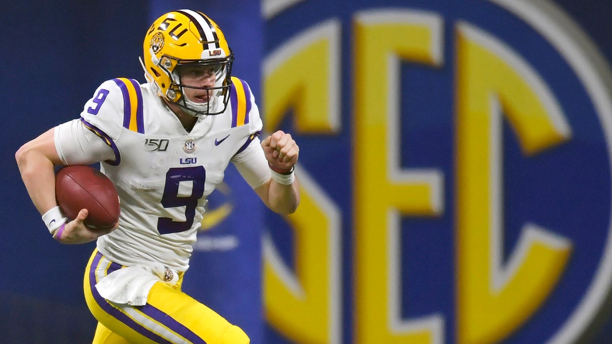 The Southeastern Conference broke the NFL record for first-round draft picks by a conference. Fifteen players from the powerhouse league were selected in the opening round Thursday night, April 23, 2020. (AP Photo/Mike Stewart, File)