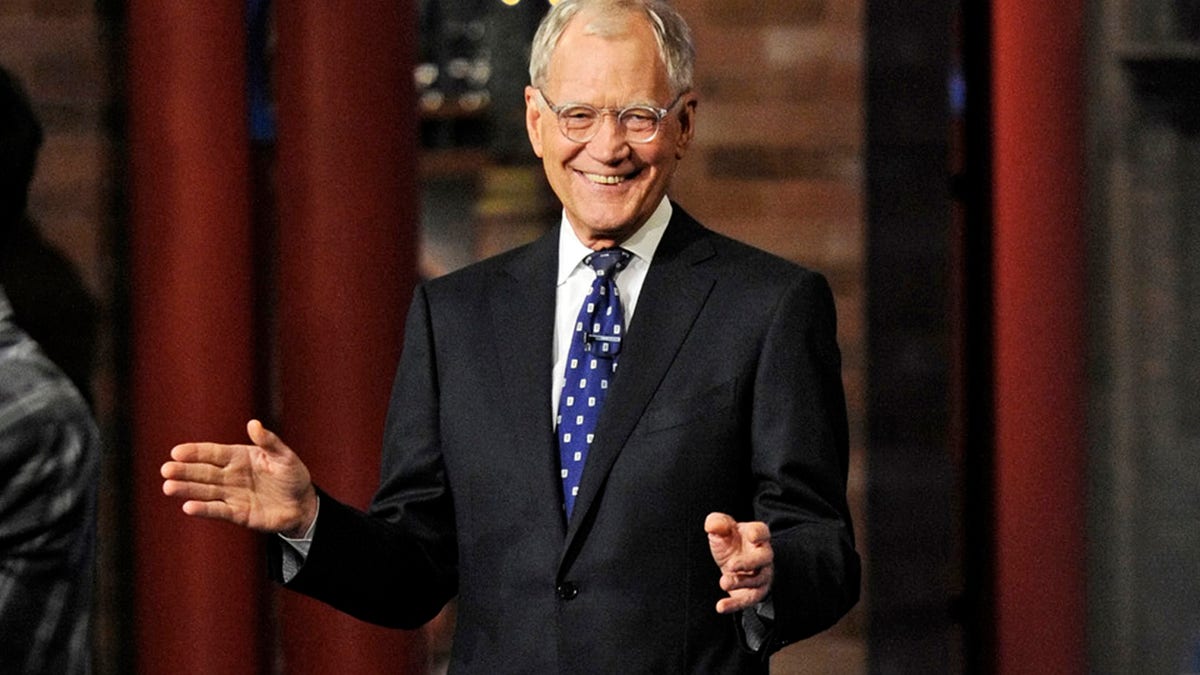 David Letterman. (Jeffrey R. Staab/CBS via AP)