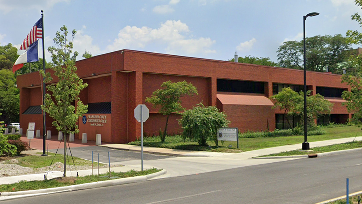 Franklin County Coroner's Office in Columbus, Ohio.