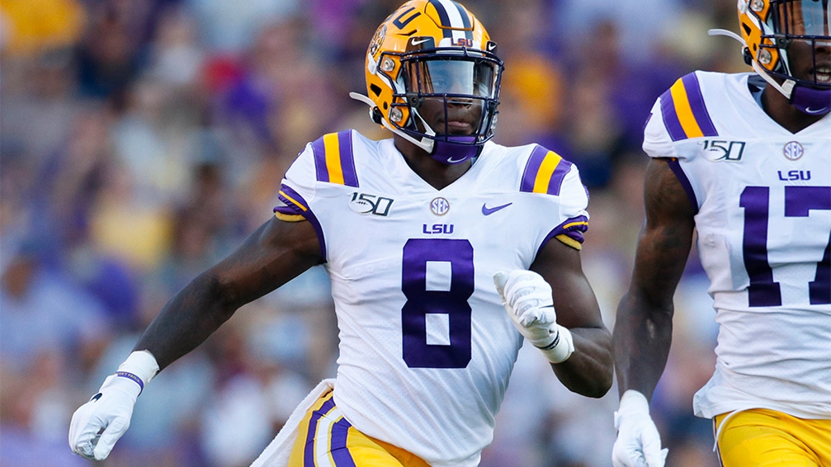 The Ravens took Patrick Queen.. (Photo by Andy Altenburger/Icon Sportswire via Getty Images)