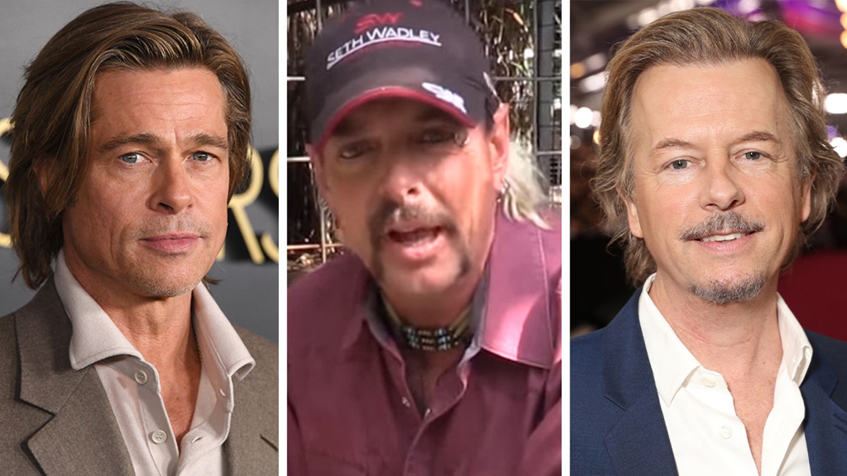 Brad Pitt, Joe Exotic, David Spade