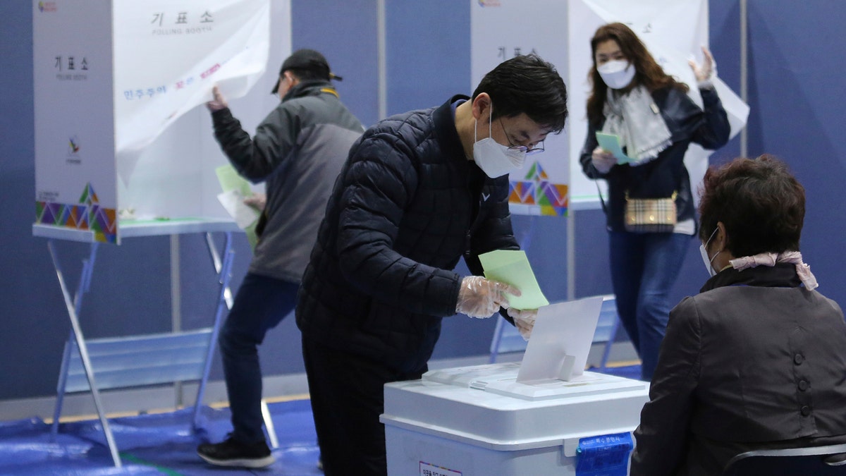 South Korea opened its parliamentary election on Wednesday, amid the country's continued efforts to prevent the coronavirus spread.