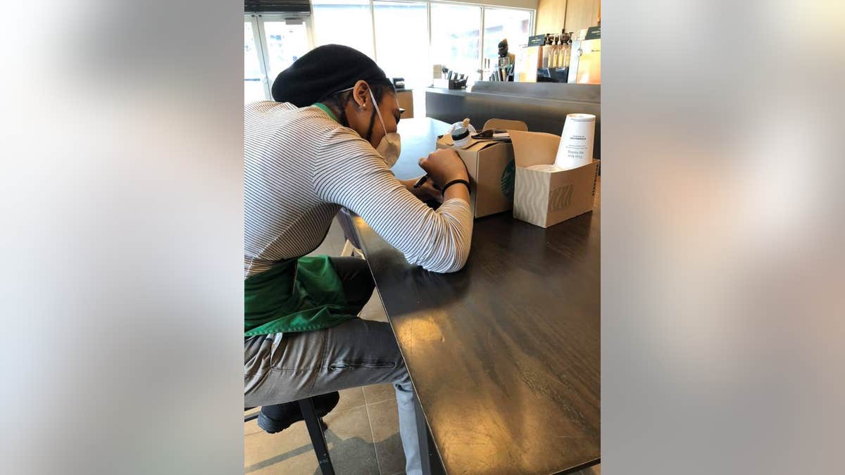 Starbucks claimed it was inspired to launch the promotion after seeing its team members giving back to their community. Some even scribbled encouraging messages, or thank-you notes, on the boxes of coffee.