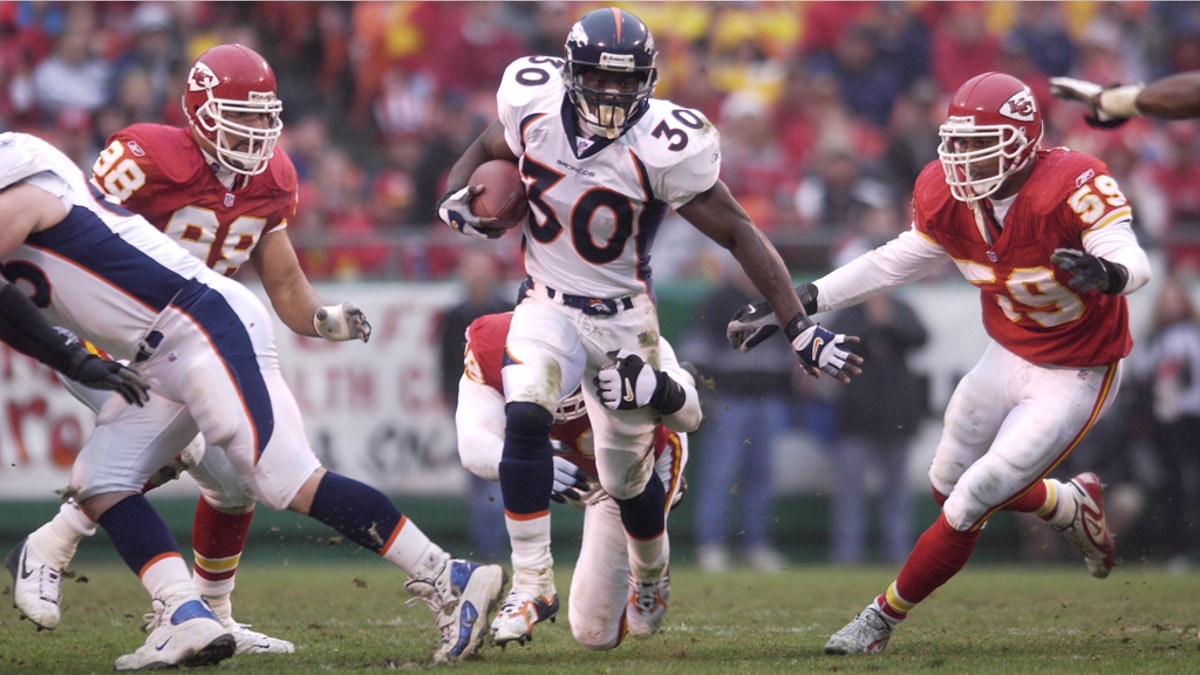Terrell Davis was a late-round gem. (Elsa/Allsport)