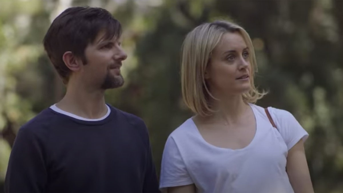 Adam Scott and Taylor Schilling star in this 2015 film. 