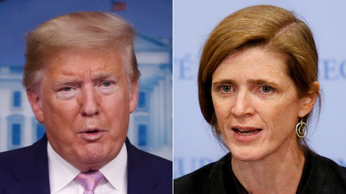 Samantha Power, the former ambassador to the United Nations under President Obama, attacked President Trump's administration for its empty-vessel response to the coronavirus pandemic.