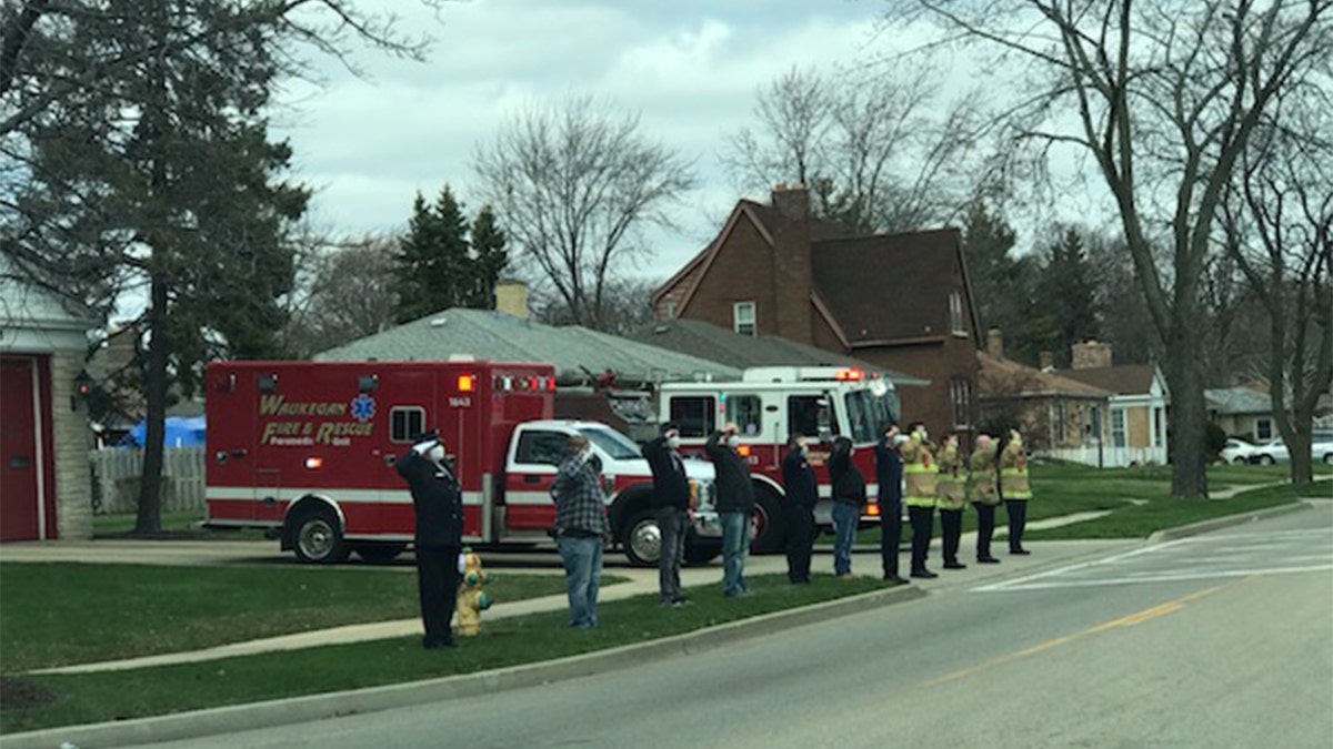 “Words cannot express what you have done for the fire service, nor the sacrifices given to others,” the Waukegan Fire Department said of Ken Harvey.