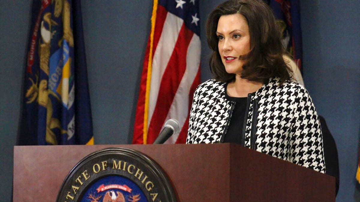 Michigan Gov. Gretchen Whitmer (Michigan Office of the Governor via AP, Pool, File)