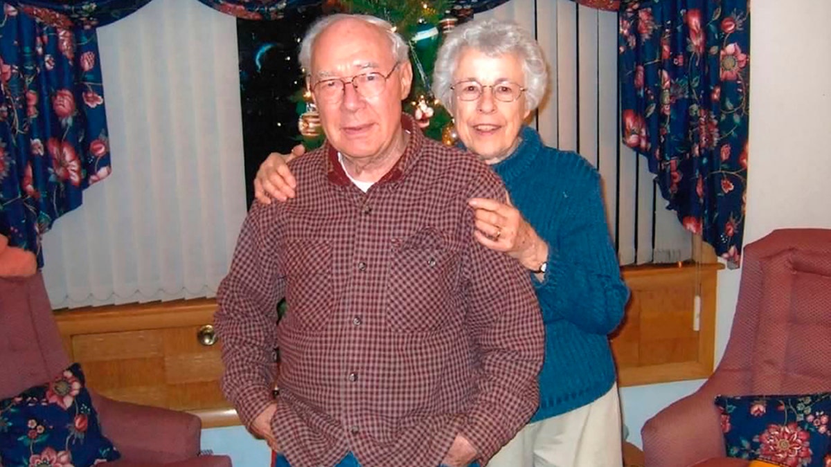 This Nov. 17, 2014 photo shows Wilford and Mary Kepler at their home in Wauwatosa, Wis. (Photo courtesy Michael Kepler via AP)