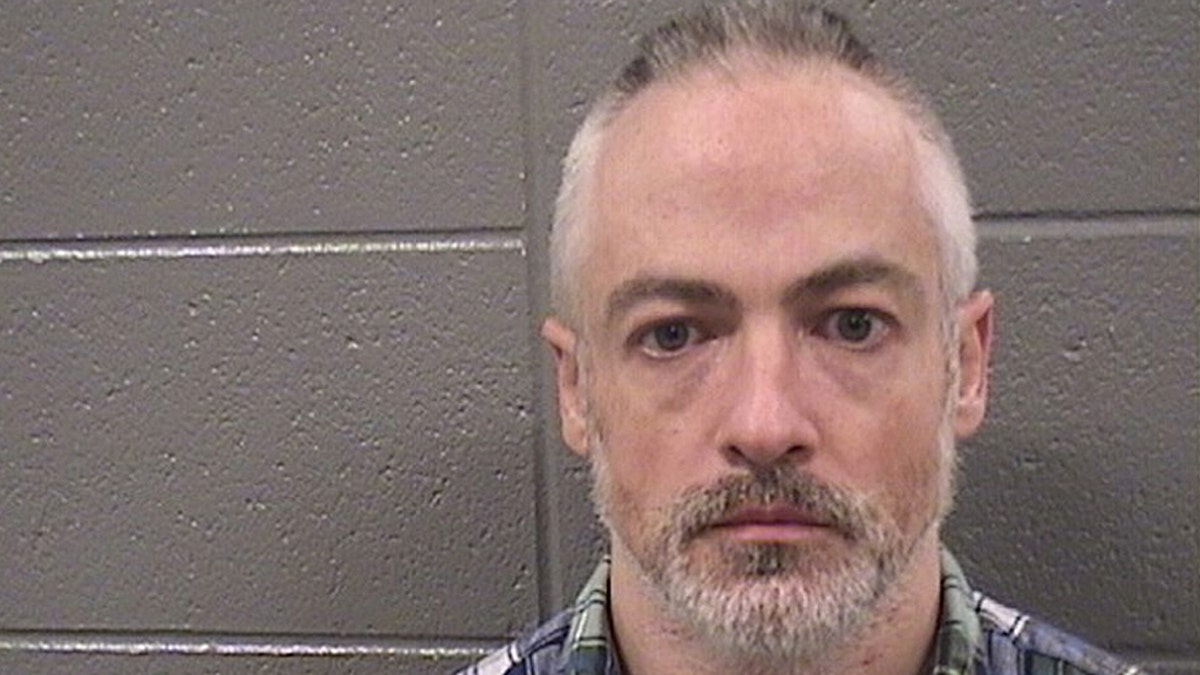 Mug shot for Wyndham Lathem, a former Northwestern University professor charged with the murder of his boyfriend. (Cook County Jail)
