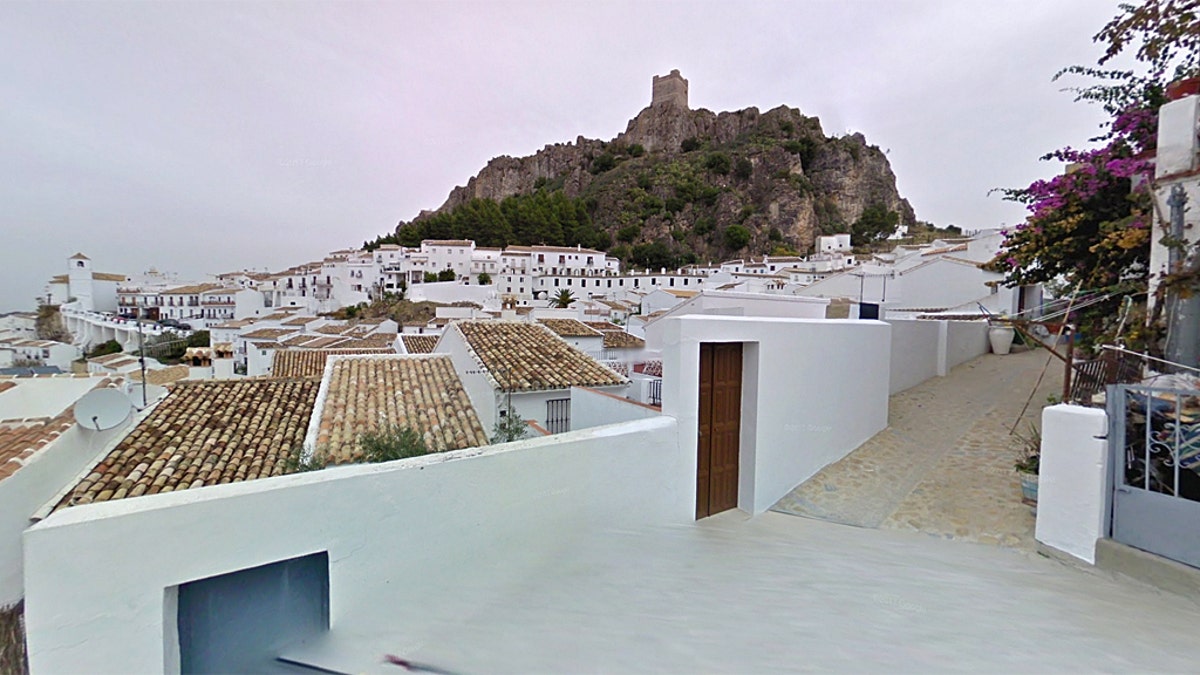 Zahara de la Sierra in southern Spain.