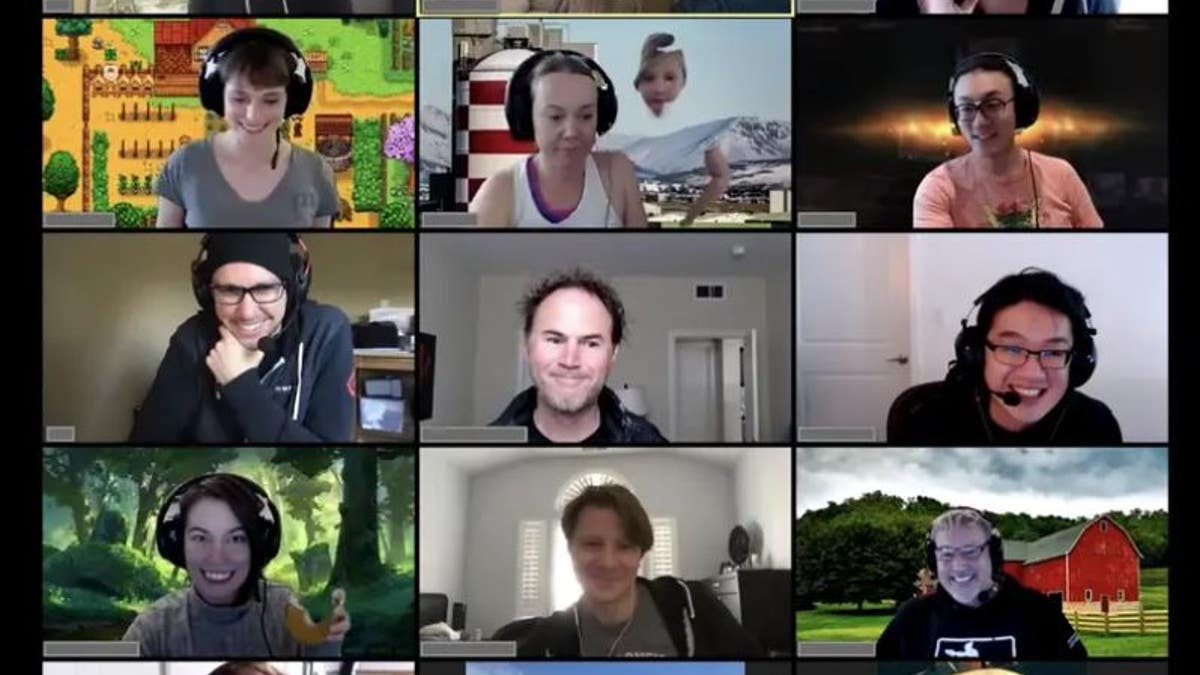 You can bring a goat or llama to your video conference calls. (Anna Sweet/Sweet Farm)