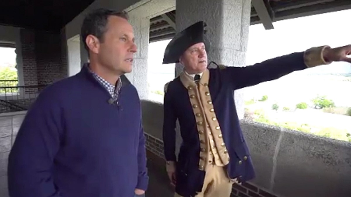 Brian Kilmeade explores George Washington's Revolutionary war headquarters, overlooking New York's Hudson River Valley.