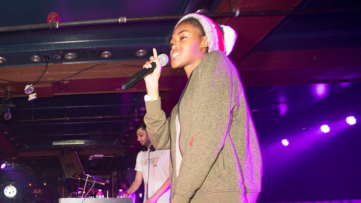 Chynna Marie Rogers performs at House Party NYC at Webster Hall on February 4, 2016.