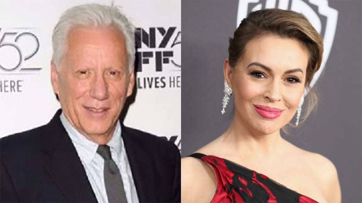 James Woods offered a different perspective Thursday after Alyssa Milano spoke out against a recent spike in U.S. gun sales.