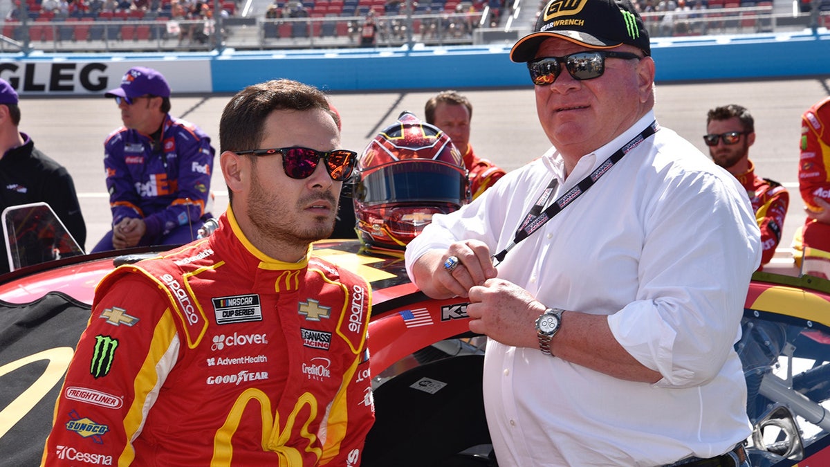 Larson has been driving for Ganassi's team since 2014.