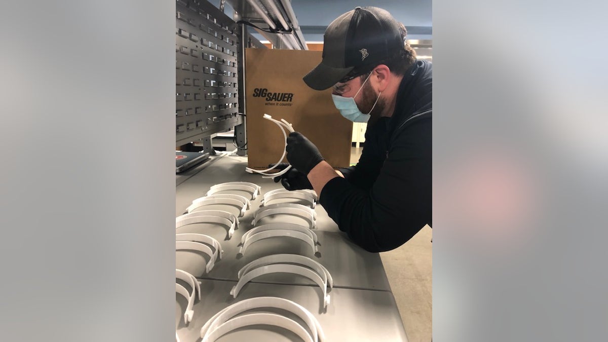 SIG Sauer has donated KN95 masks to first responders in New Hampshire, Massachusetts and Arkansas and manufacturing face shields for healthcare professionals from their optics manufacturing facility near Portland, Oregon