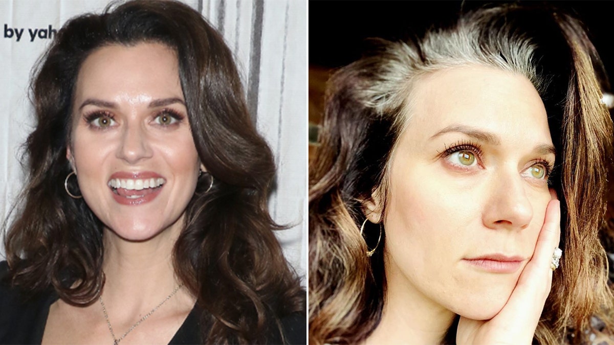 Hilarie Burton reveals the reason she won t dye her gray roots