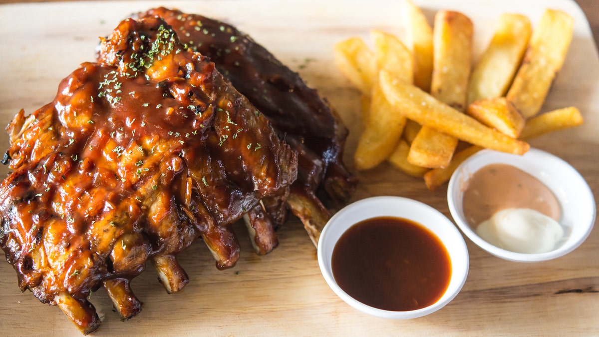 Ribs were as popular as ever in South, Grubhub said.