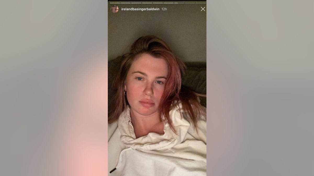 Alec Baldwin's daughter has been keeping fans entertained at home with shots of what she's doing while in quarantine.