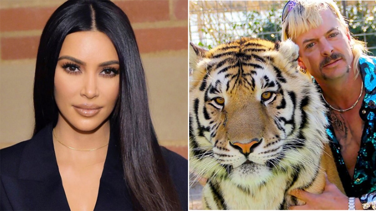 Kim Kardashian is one of the latest celebrities to comment on "Tiger King."