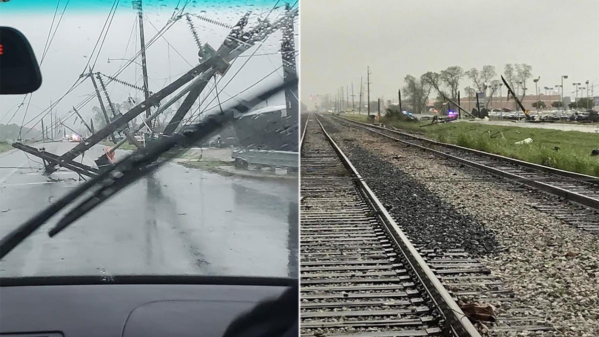 The city of Monroe, La. said on Twitter that there were "reports of damage in multiple neighborhoods" after a tornado hit.