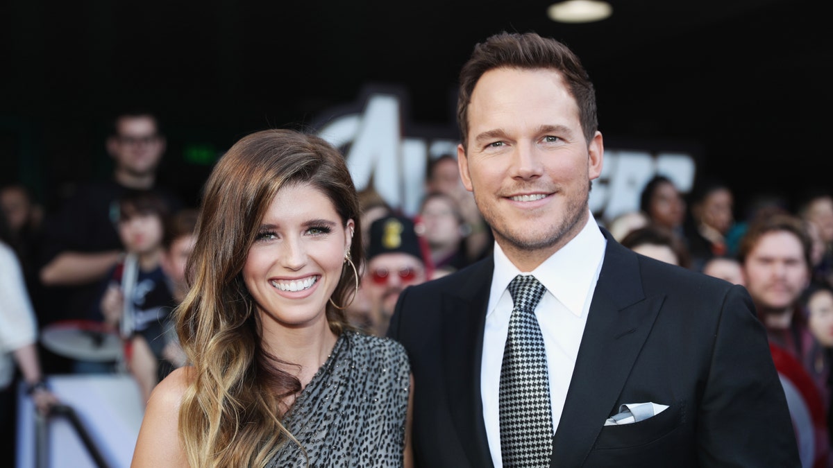 Katherine Schwarzenegger and Chris Pratt attend the Los Angeles World Premiere of Marvel Studios' "Avengers: Endgame" 