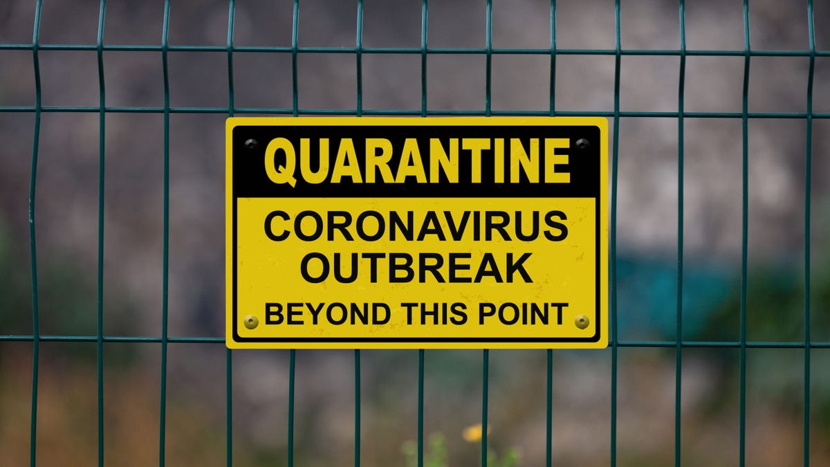Quarantine - Coronavirus beyond this point